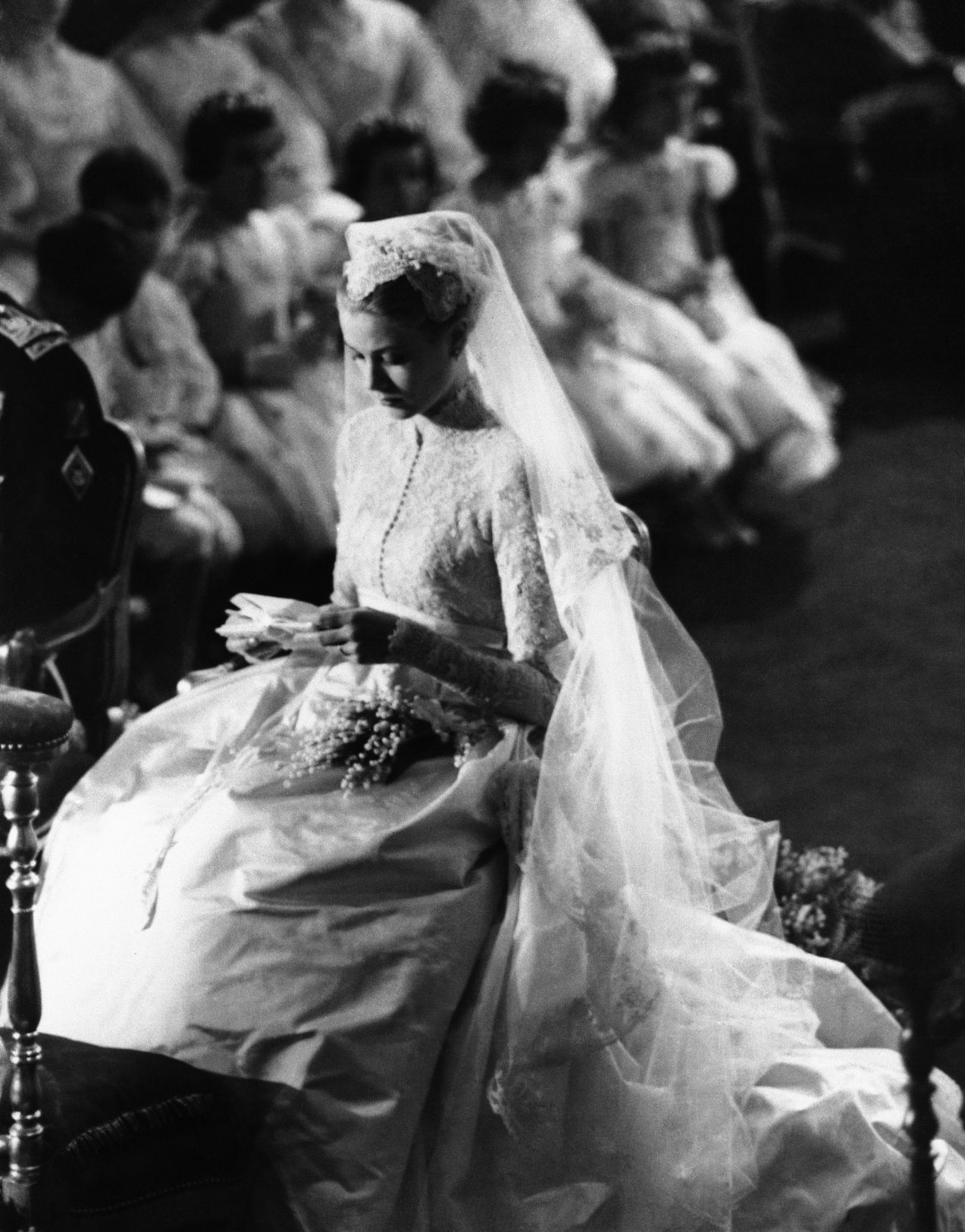 1956: Prince Rainier and Grace Kelly
